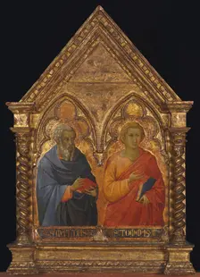 Saints Matthias and Thomas, ca. 1350. Creator: Bartolommeo Bulgarini