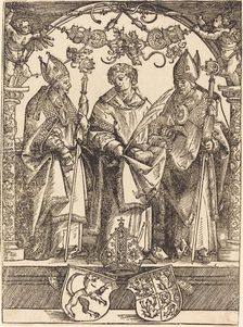 Saints Maximilian, Stephen, and Valentine, 1514. Creator: Wolf Traut