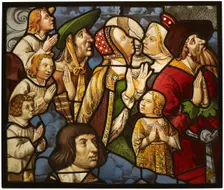 Saints and Worshippers in Adoration, France, 1510/15. Creator: Unknown