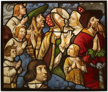 Saints and Worshippers in Adoration, France, 1510/15. Creator: Unknown