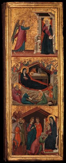 Saints and Scenes from the Life of the Virgin, ca. 1320. Creator: Master of Monte Oliveto