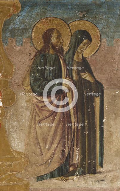 Saints Anne and Joachim. Creator: Botticini, Francesco (1446-1497).