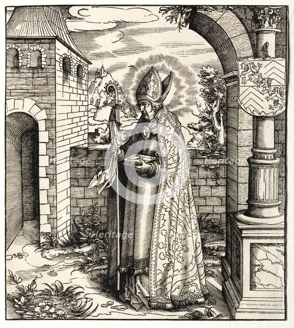 Saints Connected with the House of Hapsburg: A General Account of the Ancestry.... Creator: Leonhard Beck (German, c. 1480-1542).