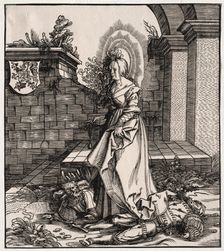 Saints Connected with the House of Hapsburg: A General Account of the Ancestry.... Creator: Leonhard Beck (German, c. 1480-1542)