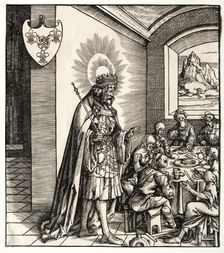 Saints Connected with the House of Hapsburg: A General Account of the Ancestry.... Creator: Leonhard Beck (German, c. 1480-1542)