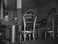 "Saints" in the congregation of the St. Martin's Spiritual Church, Washington, D.C., 1942. Creator: Gordon Parks