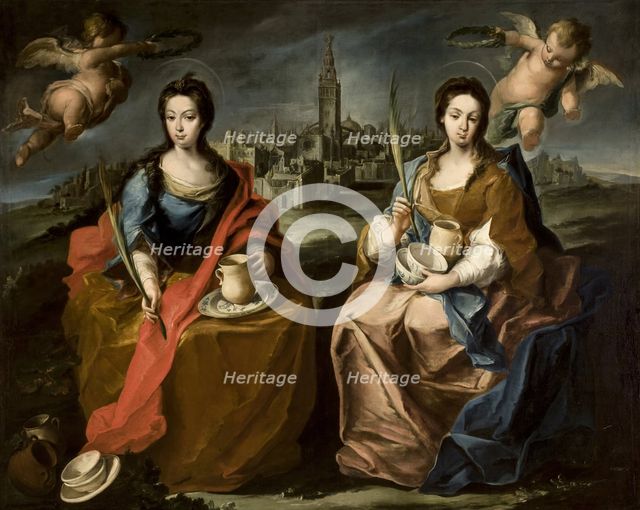 Saints Justa and Rufina.