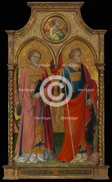 Saints Lawrence and Stephen, 1408. Creator: Mariotto di Nardo.
