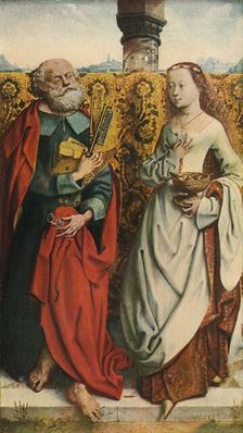 Saints Peter and Dorothy c1505, (1909)