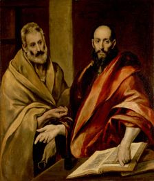 Saints Peter and Paul, 1587. Creator: El Greco