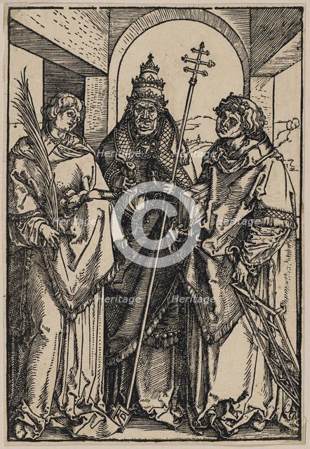 Saints Stephen, Sixtus and Lawrence, c.1504. Creator: Dürer, Albrecht (1471-1528).