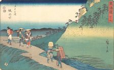 Saka no Shita, ca. 1840., ca. 1840. Creator: Ando Hiroshige