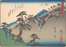 Sakanoshita, from the series The Fifty-three Stations of the Tokaido Road, e..., early 20th century. Creator: Ando Hiroshige