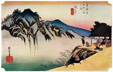 Sakanoshita: The Throwing-Away-the-Brush Peak 1830s (1925)