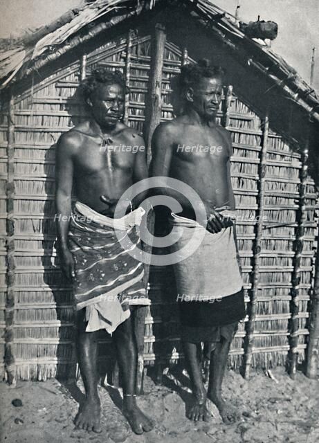 Sakalava types from Menabe, Western Madagascar, 1912. Artist: Unknown.