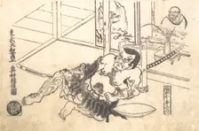 Sakata Kinpira Nyudo, early 18th century., early 18th century. Creator: Okumura Masanobu