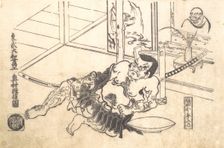 Sakata Kinpira Nyudo, early 18th century., early 18th century. Creator: Okumura Masanobu