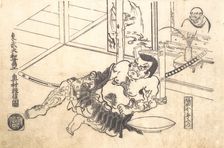 Sakata Kinpira Nyudo, early 18th century., early 18th century. Creator: Okumura Masanobu