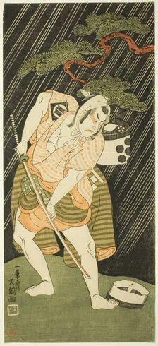 Sakata Sajuro I as a Samurai’s Manservant, 1768/70. Creator: Ippitsusai Buncho