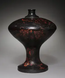 Sake Flask (pair), 1500s. Creator: Unknown