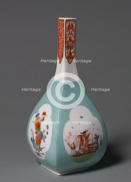 Saki Bottles, c. 1730. Creator: Meissen Porcelain Factory (German); Johann Gregor Herold (German, 1696-1775), probably by.