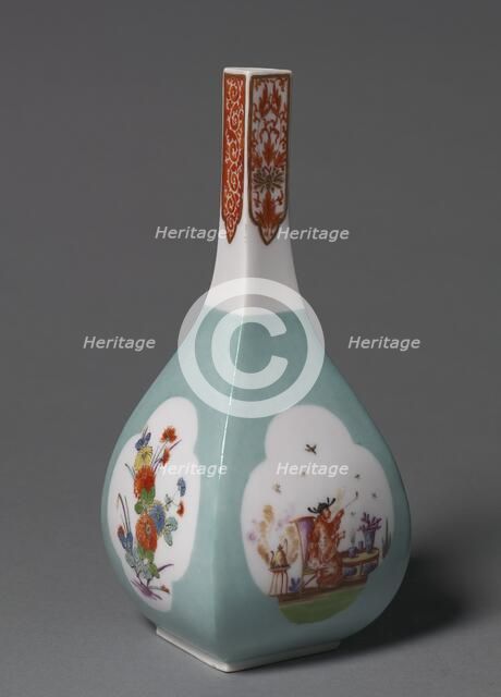 Saki Bottles, c. 1730. Creator: Meissen Porcelain Factory (German); Johann Gregor Herold (German, 1696-1775), probably by.