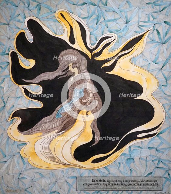 Sakuntala, 1900. Creator: Lund, Jens (1871-1924).