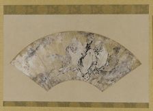 Sakyamuni, Confucius and Lao-tzu under a pine, Muromachi period, 1392-1568. Creator: Unknown