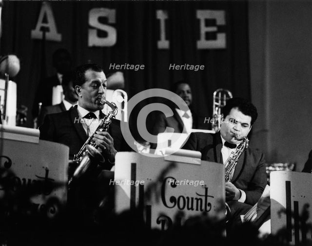 Sal Nistico and Earle Warren, 1960s. Creator: Brian Foskett.