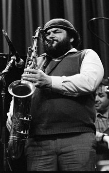 Sal Nistico, Shaw Theatre, London, March, 1985. Artist: Brian O'Connor