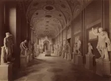 Sala delle Statue, 1850s-60s. Creator: James Anderson