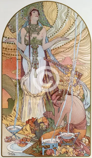 'Salambo', 1897.  Artist: Alphonse Mucha