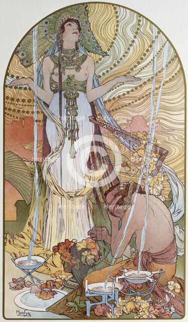 'Salambo', 1897.  Artist: Alphonse Mucha