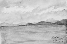 Salamis (from Sketchbook), 1904. Creator: Mary Newbold Sargent