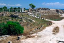 Salamis, North Cyprus. Creator: Peter Thompson