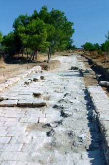 Salamis, North Cyprus. Creator: Peter Thompson