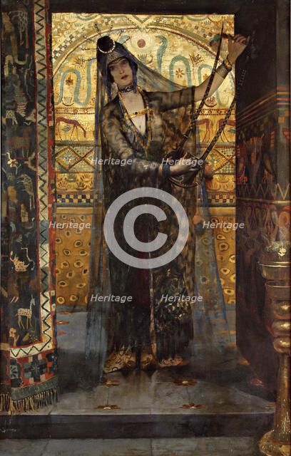 Salammbô, 1886. Creator: Rochegrosse, Georges Antoine (1859-1938).