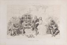 Salamon de Caus at Bicêtre, 1640-76. Creator: Jacques Courtois