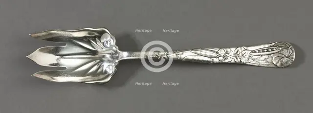 Salad Fork (Pattern "Vine"), c. 1872-80. Creator: Tiffany & Co. (American, New York, est. 1837).
