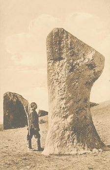 "Salbyk" mound. Stone "Balobal", 1904-1917. Creator: Unknown