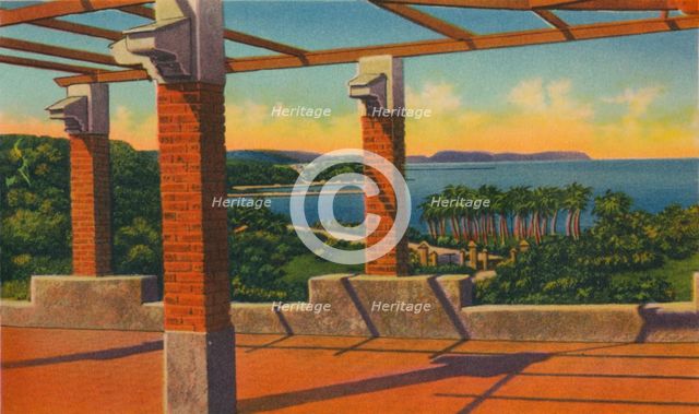 'Salgar Bathing Beach, 18 kilometers from Barranquilla', c1940s. Artist: Unknown.