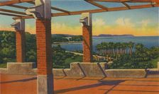 Salgar Bathing Beach, 18 kilometers from Barranquilla c1940s