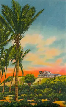 Salgar Castle. 20 minutes from Barranquilla c1940s