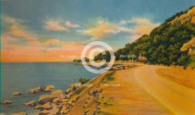 'Salgar-Puerto Colombia Highway', c1940s. Artist: Unknown.