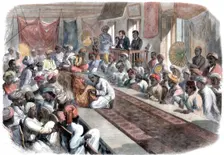 Sale at Calcutta of valuable government presents and Lucknow jewels 1860