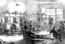 Sale of a deserter's kit in the barracks, 1875