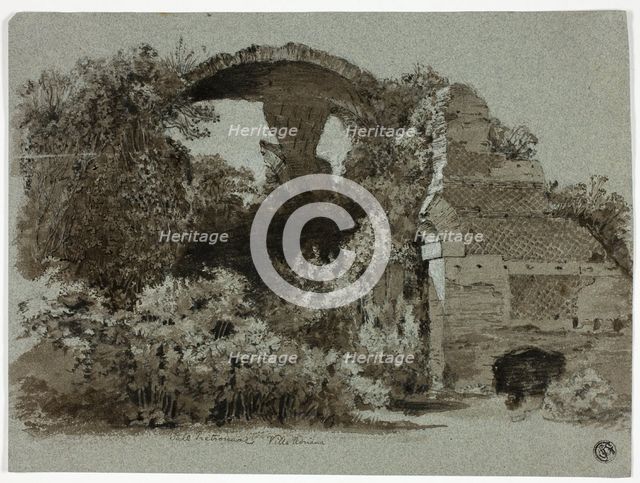 Sale Pretoriane, Villa Adriana, n.d. Creator: George Hayter.