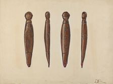 Salem Dolls, 1935/1942. Creator: Beverly Chichester