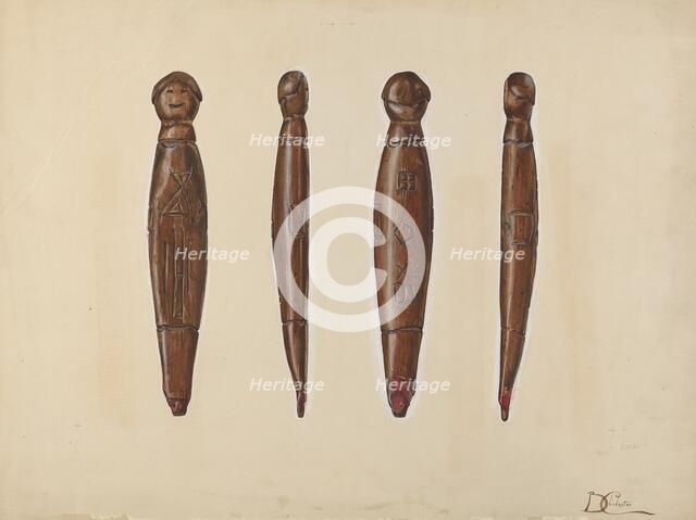 Salem Dolls, 1935/1942. Creator: Beverly Chichester.