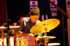 Saleel Raman, Robert Mitchell True Think, Battle Jazz Festival, Battle, East Sussex, July 2023. Creator: Brian O'Connor